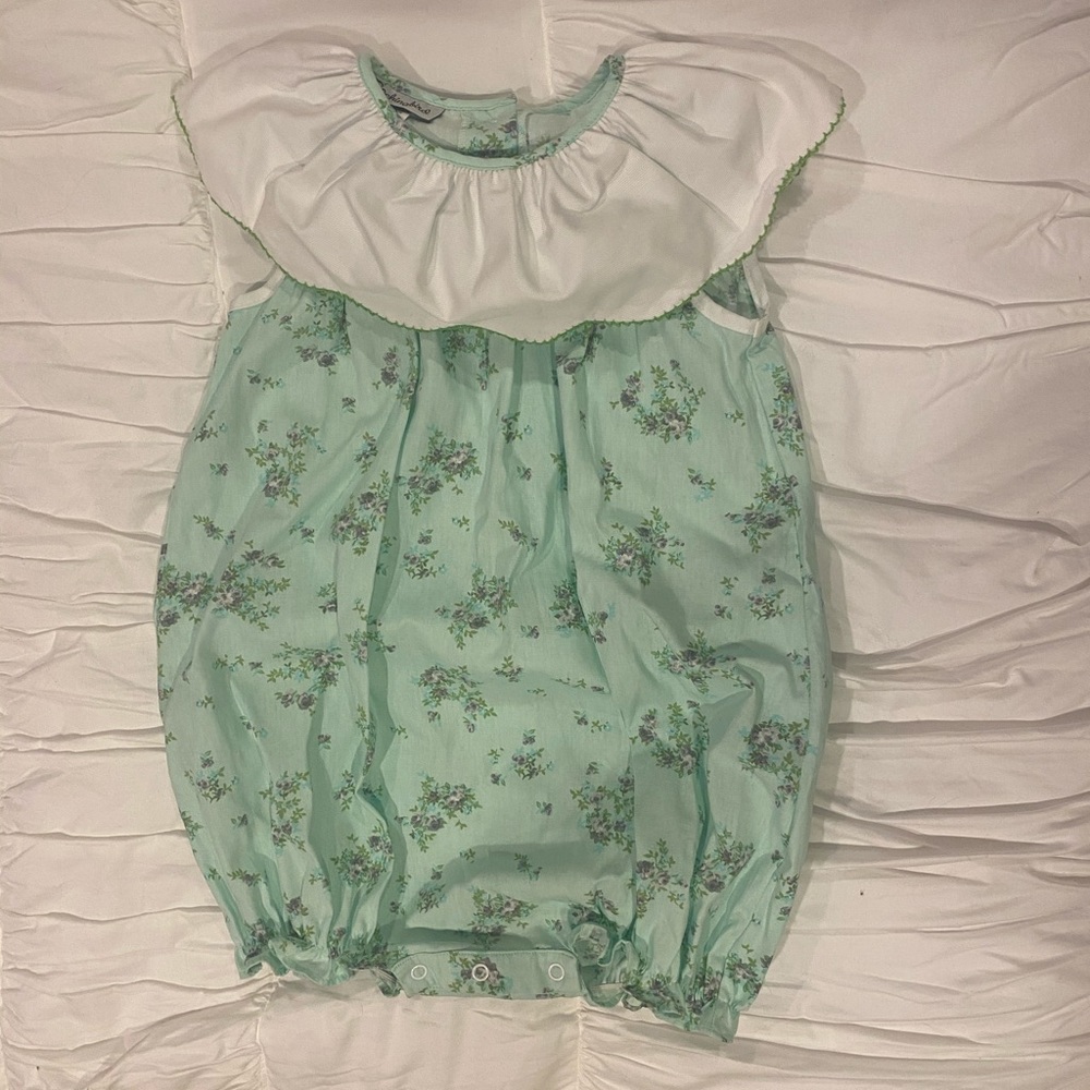 Smockingbird Bubble Romper 2T